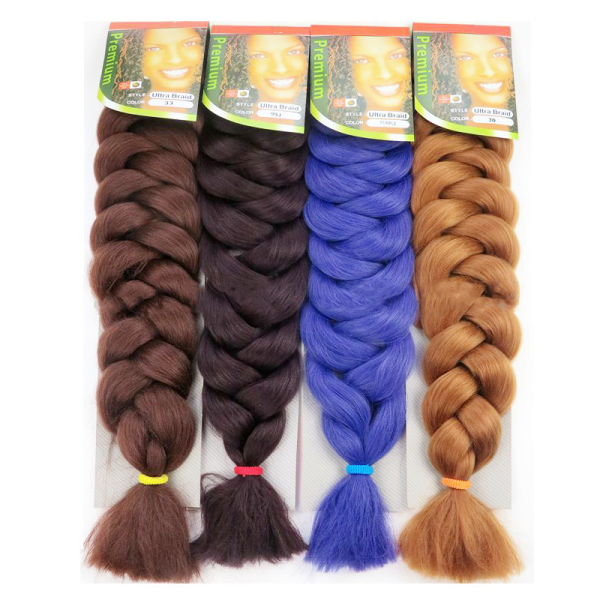 Kopen High-Temperature Fiber African Braid Wig with 82-Inch Length