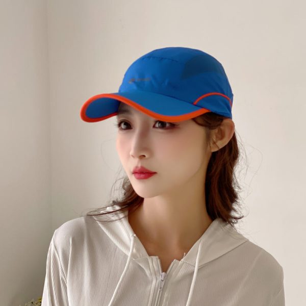 Alternative view of Kopen Two Tone Mesh Quick Dry Running Cap with Adjustable Fit