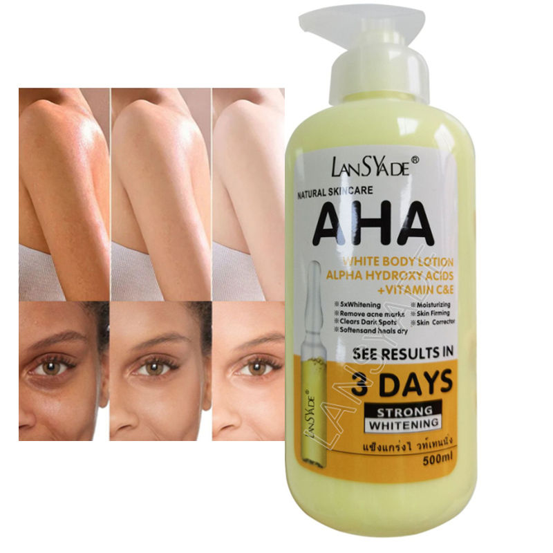 Kopen AHA Fruit Acid Body Lotion with Vitamin C for Skin Brightening
