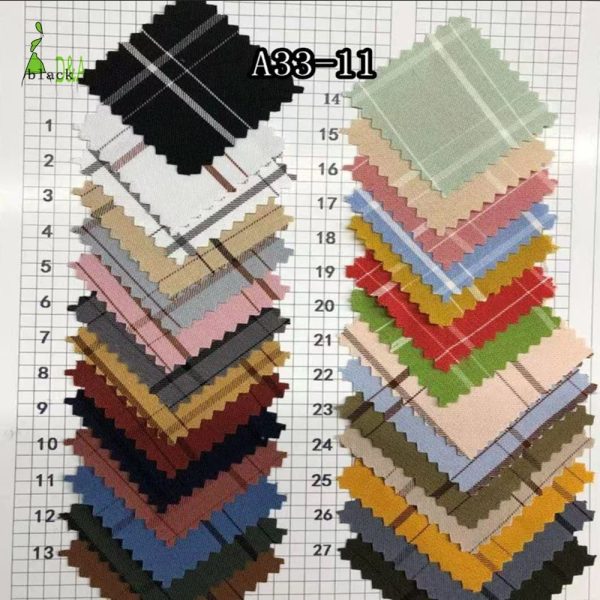 Alternative view of Kopen 180GSM Polyester Yarn-Dyed Tartan Fabric for Blouses & Dresses