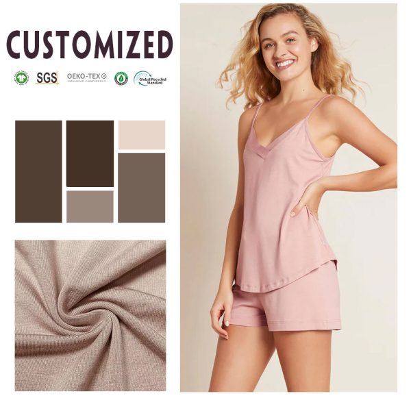 Kopen Organic Bamboo Spandex Knit Fabric with Anti-Bacterial Comfort