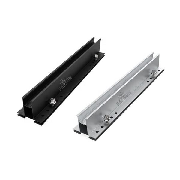 Alternative view of Kopen Aluminum Solar Mounting Mini Rail Kit with 25-Year Lifespan