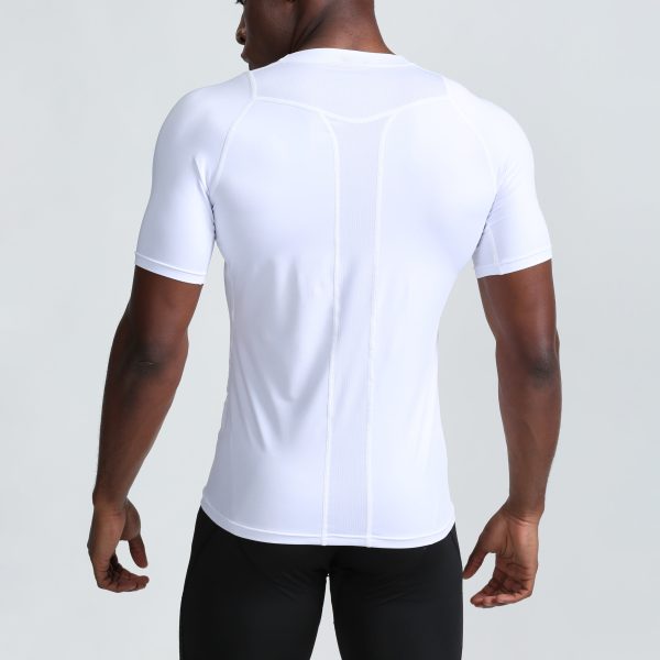 Alternative view of Kopen Men's Custom Workout Gym Top – Short Sleeve & Breathable