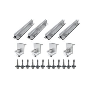 Kopen Aluminum Solar Mounting Mini Rail Kit with 25-Year Lifespan