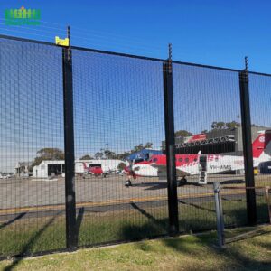 Kopen 358 Anti-Climb Steel Mesh Fence with Galvanized Coating