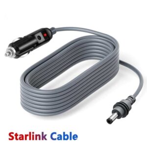 Kopen 12V–24V Waterproof DC Power Cable for Starlink Mini with 100W Fast Charging