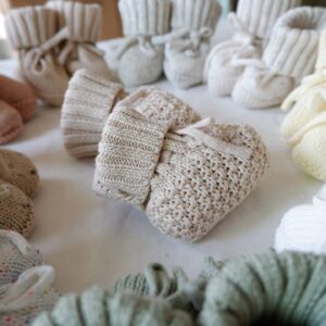 Kopen Toddler Baby Booties Sock Shoes – Hand-Knitted Cozy Footwear