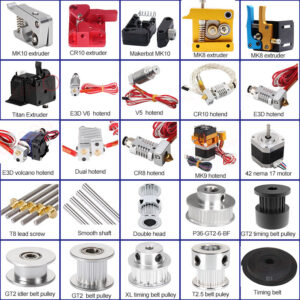 Kopen High-Quality 3D Printer Spare Parts Kit – Mini DIY Accessories