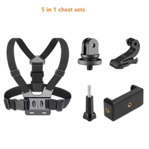 Kopen Adjustable Chest Mount Harness Strap for GoPro & Action Cameras