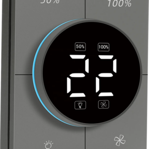 Kopen Zigbee Fan Speed Controller with Knob for Smart Homes