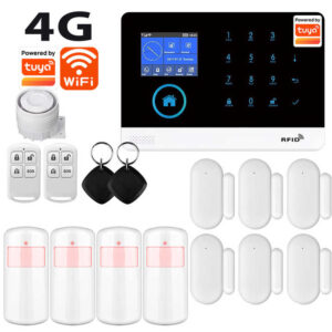 Kopen Tuya Smart Home Panel – 4-Inch Touch Screen Wall Switch