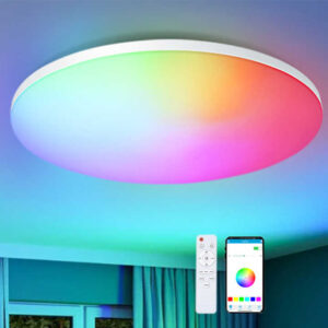Kopen Smart RGB Ceiling Light with Remote & App Control – 36W