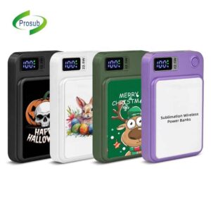 Kopen Magnetic Wireless Sublimation Power Bank – 5000mAh, Customizable