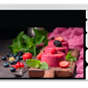 Screenline In Ceiling Tab Tensioned Motorised Projector Screen (Made in Italy)