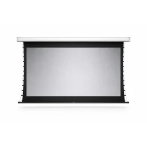 Tono Deluxe Tab Tensioned Motorised Projector Screen, Cinema Gray (100"–150")
