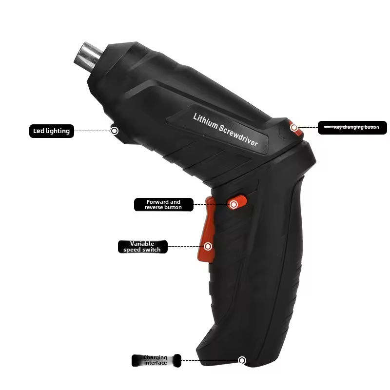 Kopen 47-Piece Cordless Electric Screwdriver Set with 1800mAh Battery - Image 6