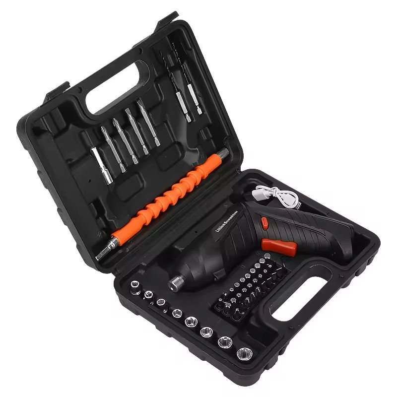 Kopen 47-Piece Cordless Electric Screwdriver Set with 1800mAh Battery - Image 2
