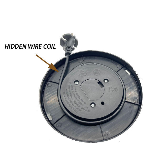 Alternative view of Kopen 2L Stainless Steel Electric Kettle with Fast Boil & Auto Shut-Off