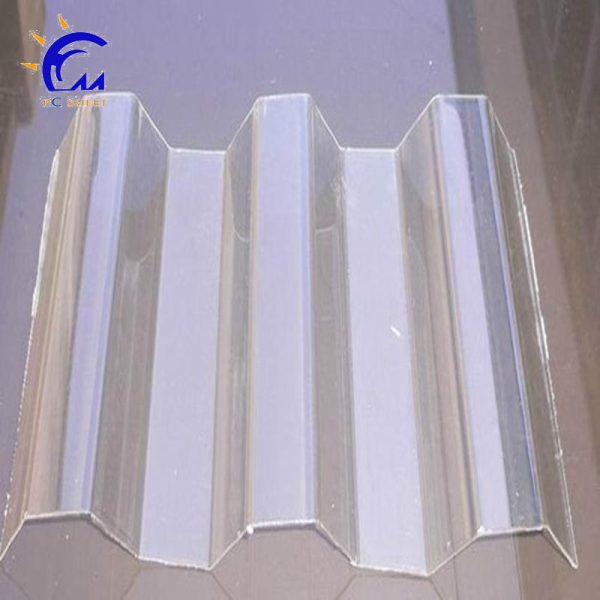 Kopen Polycarbonate Corrugated Roofing Sheets with UV Protection