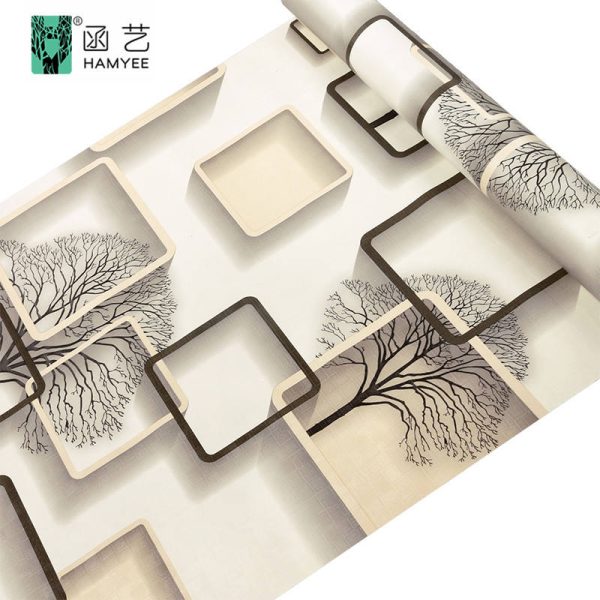 Alternative view of Kopen 3D Self-Adhesive PVC Wallpaper with Waterproof Finish