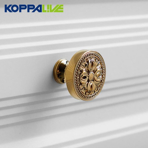 Kopen Solid Brass Cabinet Knobs with Chrome Finish for Modern Interiors