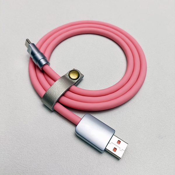 Alternative view of Kopen Zinc Alloy Silicone USB-A to Type-C Fast Charging Cable with 66W Power Output