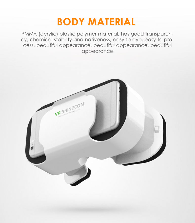 Kopen G05 3D Virtual Reality Glasses with PMMA Optical Lens - Image 2