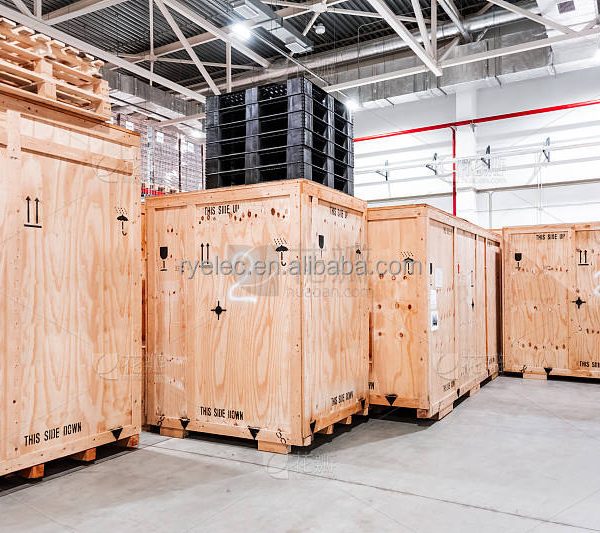 Alternative view of Kopen Custom Wooden Packaging Box for New Energy Generators with Full Design Support