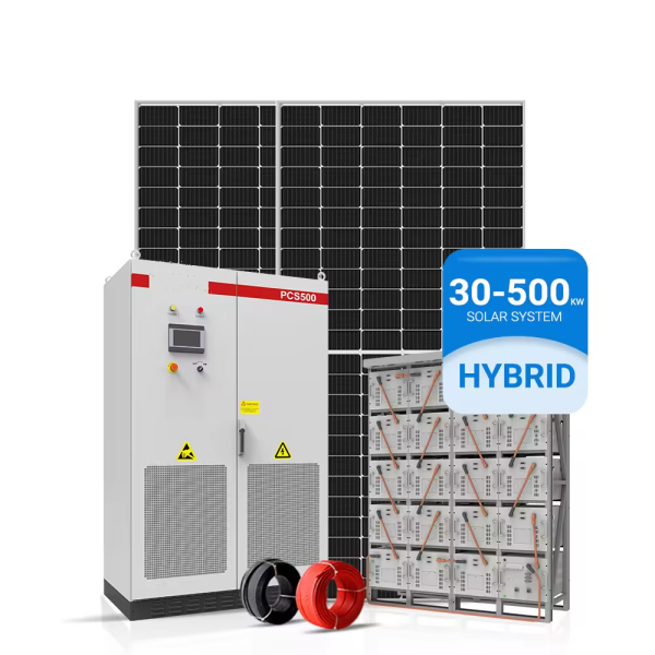Kopen Hybrid Solar Energy System 100kW with MPPT Controller and Lithium Storage