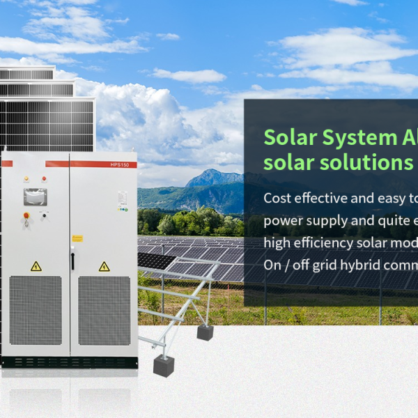 Alternative view of Kopen Hybrid Solar Energy System 100kW with MPPT Controller and Lithium Storage