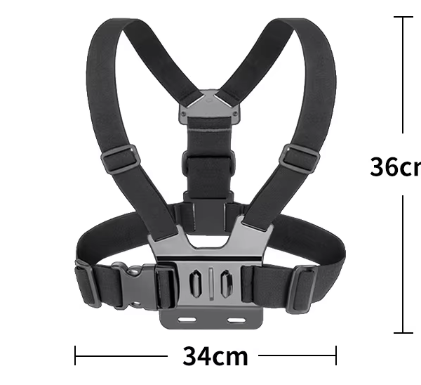 Alternative view of Kopen Adjustable Chest Mount Harness Strap for GoPro & Action Cameras