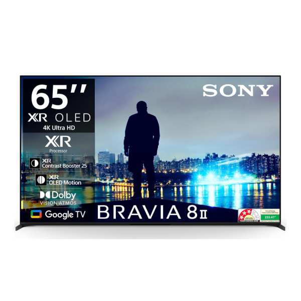 Sony 164 cm (65 inches) BRAVIA 8M2 Series 4K Ultra HD Smart OLED Google TV K-65XR80M2-3 Years Warranty for Limited Period