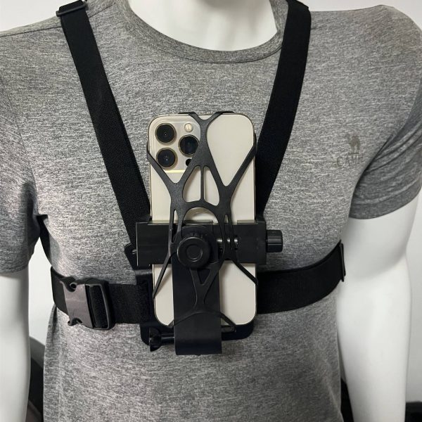 Kopen Adjustable 6-in-1 Camera Chest Mount Harness with Phone Holder