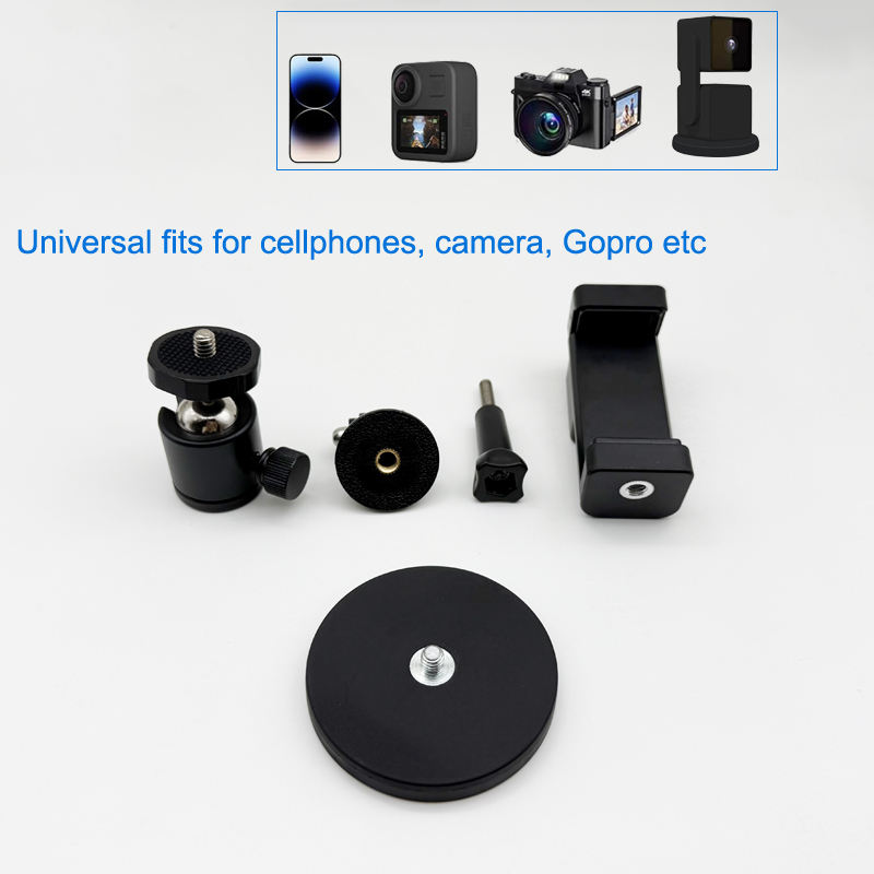 Kopen 1/4" Magnetic Camera Mount Base with Strong Grip for Action Cameras - Image 4