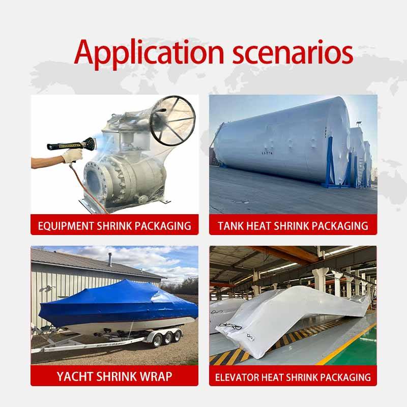 Kopen Heavy-Duty PE Shrink Wrap Film Roll for Boat & Furniture Protection - Image 3