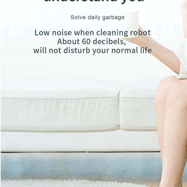 Alternative view of Kopen CDT 3-in-1 Robotic Vacuum Cleaner – Rechargeable Mopping 1500Pa Suction