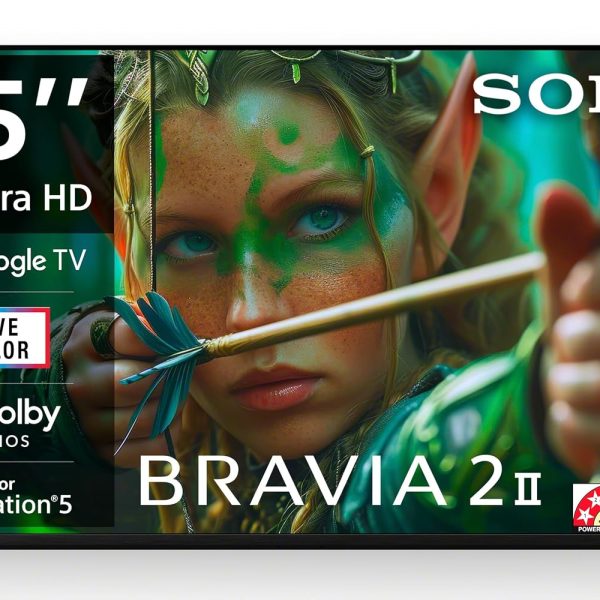 Alternative view of Sony 164 cm (65 inches) BRAVIA 2M2 Series 4K Ultra HD Smart LED Google TV K-65S25M2-3 Years Warranty for Limited Period