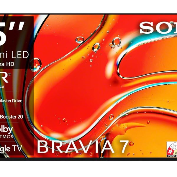 Alternative view of Sony 189 cm (75 inches) BRAVIA 7 4K Ultra HD AI Smart Mini LED Google TV K-75XR70 (Black)-3 Years Warranty for Limited Period