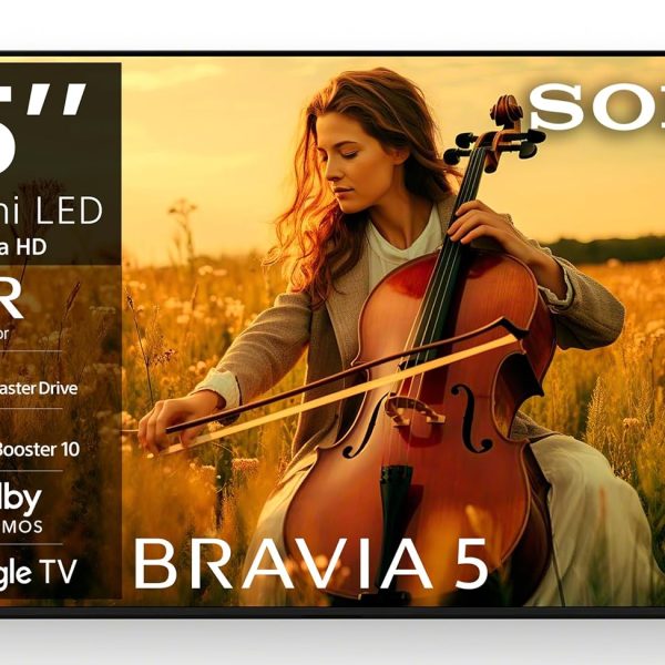 Alternative view of Sony 189 cm (75 inches) BRAVIA 5 Series 4K Ultra HD Smart Mini LED Google TV K-75XR55A-3 Years Warranty for Limited Period