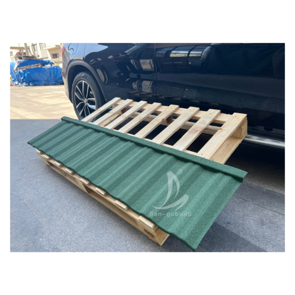 Alternative view of Kopen Stone Coated Metal Roofing Tiles with 50-Year Durability