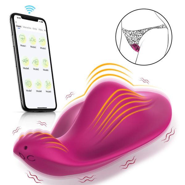 Kopen Smart Wearable Vibrator with App Control & 9 Vibration Modes